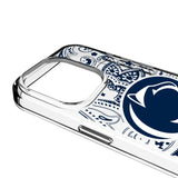 Pennsylvania State University Nittany Lions Paisley Clear Phone Case for Apple iPhone
