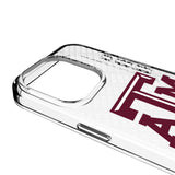 Texas A&M University Aggies Personalized EndZone Plus Clear Phone Case for Apple iPhone
