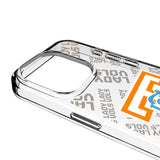 University of Tennessee Volunteers Quadtile Clear Phone Case for Apple iPhone