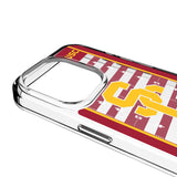 University of Southern California Trojans Field Clear Phone Case for Apple iPhone