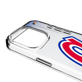 Atlanta Braves 1972-1980 - Cooperstown Collection Linen Clear Phone Case for Apple iPhone