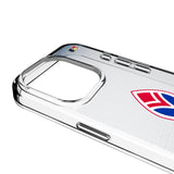 Atlanta Braves 1972-1975 - Cooperstown Collection Linen Clear Phone Case for Apple iPhone