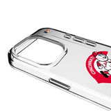 Cincinnati Reds 1974-1992 - Cooperstown Collection Linen Clear Phone Case for Apple iPhone