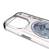 Philadelphia Phillies 1915-1943 - Cooperstown Collection Pinstripe Clear Phone Case for Apple iPhone