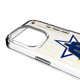 Seattle Mariners 1981-1986 - Cooperstown Collection Pinstripe Clear Phone Case for Apple iPhone