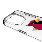 Arizona Cardinals 2024 Edition Clear Phone Case for Apple iPhone