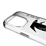 Atlanta Falcons Classic Linen Clear Phone Case for Apple iPhone