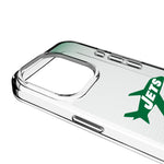 New York Jets 1963 Historic Collection Linen Clear Phone Case for Apple iPhone