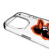Baltimore Orioles Personalized EndZone Plus Clear Phone Case for Apple iPhone