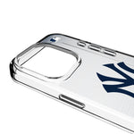 New York Yankees Linen Clear Phone Case for Apple iPhone