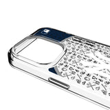 New York Yankees Personalized Circle Clear Phone Case for Apple iPhone