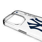 New York Yankees Personalized EndZone Plus Clear Phone Case for Apple iPhone