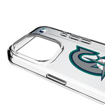 Seattle Mariners Linen Clear Phone Case for Apple iPhone