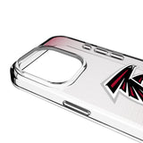 Atlanta Falcons Linen Clear Phone Case for Apple iPhone