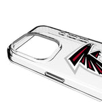 Atlanta Falcons Personalized EndZone Plus Clear Phone Case for Apple iPhone