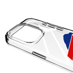 Buffalo Bills Personalized Tilt Clear Phone Case for Apple iPhone