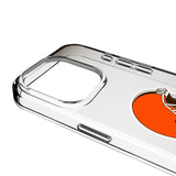 Cleveland Browns Linen Clear Phone Case for Apple iPhone