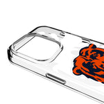 Chicago Bears Personalized Tilt Clear Phone Case for Apple iPhone