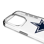 Dallas Cowboys Personalized EndZone Plus Clear Phone Case for Apple iPhone