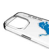 Detroit Lions Personalized EndZone Plus Clear Phone Case for Apple iPhone