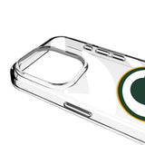 Green Bay Packers Personalized Tilt Clear Phone Case for Apple iPhone