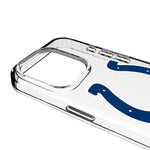 Indianapolis Colts Personalized EndZone Plus Clear Phone Case for Apple iPhone