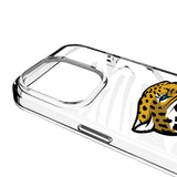 Jacksonville Jaguars Personalized Tilt Clear Phone Case for Apple iPhone