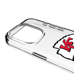 Kansas City Chiefs Personalized EndZone Plus Clear Phone Case for Apple iPhone