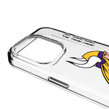 Minnesota Vikings Personalized EndZone Plus Clear Phone Case for Apple iPhone