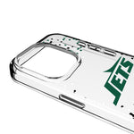 New York Jets Confetti Clear Phone Case for Apple iPhone