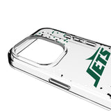 New York Jets Confetti Clear Phone Case for Apple iPhone