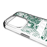 New York Jets Paisley Clear Phone Case for Apple iPhone