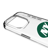 New York Jets Personalized EndZone Plus Clear Phone Case for Apple iPhone