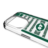 New York Jets Field Clear Phone Case for Apple iPhone