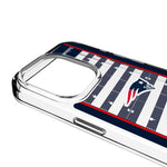 New England Patriots Field Clear Phone Case for Apple iPhone