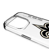 New Orleans Saints Personalized EndZone Plus Clear Phone Case for Apple iPhone