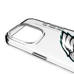 Philadelphia Eagles Personalized EndZone Plus Clear Phone Case for Apple iPhone