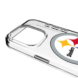 Pittsburgh Steelers Personalized EndZone Plus Clear Phone Case for Apple iPhone