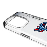 Tennessee Titans Linen Clear Phone Case for Apple iPhone