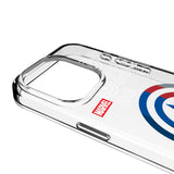 Marvel Avengers Captain America Sigil Clear Phone Case for Apple iPhone