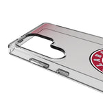 University of Alabama Crimson Tide Linen Clear Phone Case for Samsung Galaxy-2