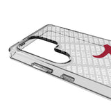 University of Alabama Crimson Tide Script A Personalized EndZone Plus Clear Phone Case for Samsung Galaxy