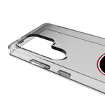 University of Georgia Bulldogs Linen Clear Phone Case for Samsung Galaxy