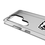 University of Georgia Bulldogs Uga Linen Clear Phone Case for Samsung Galaxy