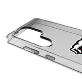 University of Georgia Bulldogs Uga Linen Clear Phone Case for Samsung Galaxy