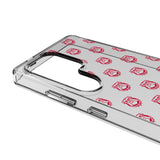 University of Georgia Bulldogs Uga Fashion Pattern Clear Phone Case for Samsung Galaxy