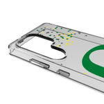 University of Oregon Ducks Confetti Clear Phone Case for Samsung Galaxy
