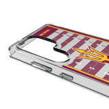 Arizona State University Sun Devils Field Clear Phone Case for Samsung Galaxy