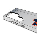 University of Auburn Tigers Linen Clear Phone Case for Samsung Galaxy