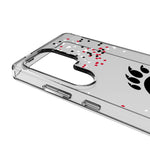 University of Cincinnati Bearcats Confetti Clear Phone Case for Samsung Galaxy